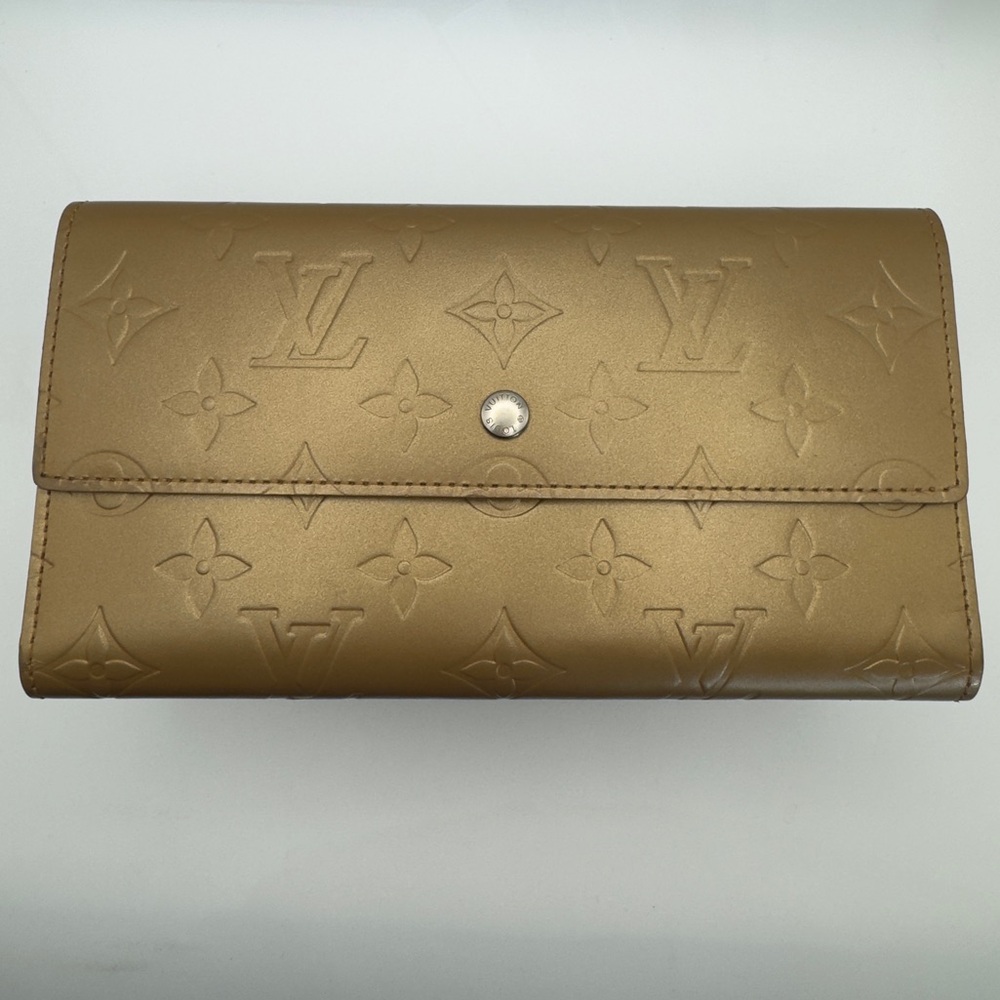 RARE‼️LOUIS VUITTON Sarah Matte Vernis Leather